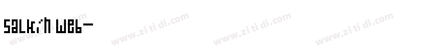 salkin web字体转换